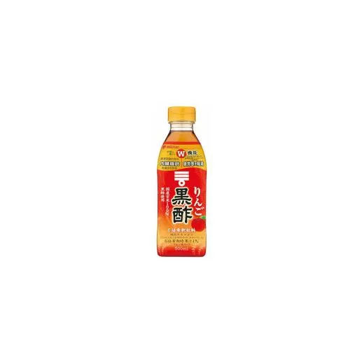 ミツカン りんご黒酢500ml 6本