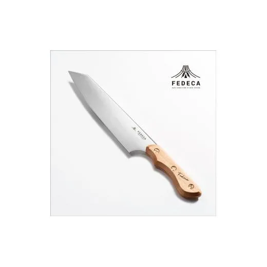 【FEDECA】三徳包丁 大 プレーンホワイト 001069