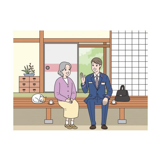 郵便局のみまもりサービス「みまもり訪問サービス」（3カ月）