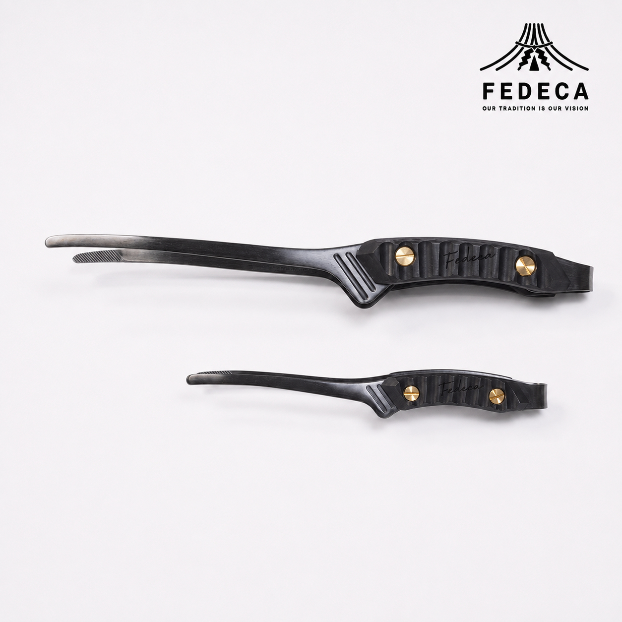 【FEDECA】クレーバートング・トングminiセット リップルブラック 【000945・001055】