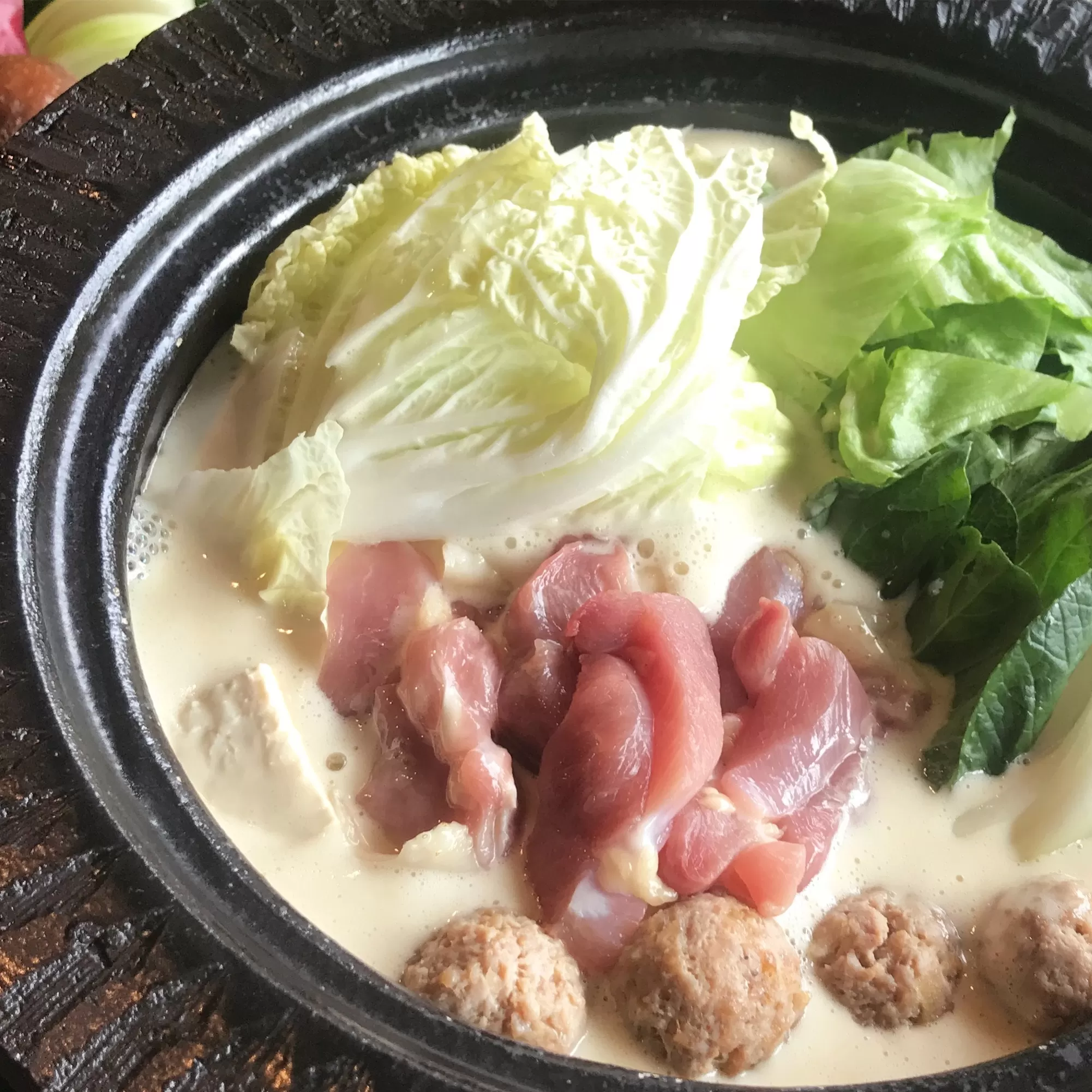 鶏白湯スープ 薩摩地鶏の白鍋セット