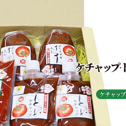 おとなのケチャップ・ピューレのトマトセット 加工食品 調味料 