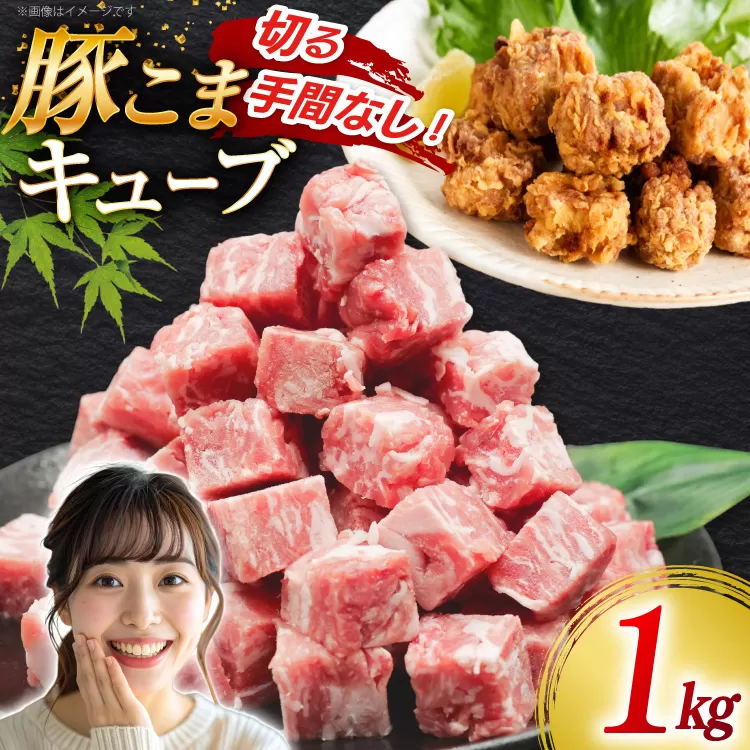 豚肉 豚こまキューブ 1kg 豚こま 豚こま肉 豚 こま切れ [司フーズ・システム 兵庫県 三田市 3d28bdy500000] ぶた ぶたこま 細切れ 豚キューブ 精肉 冷凍 お弁当 おかず