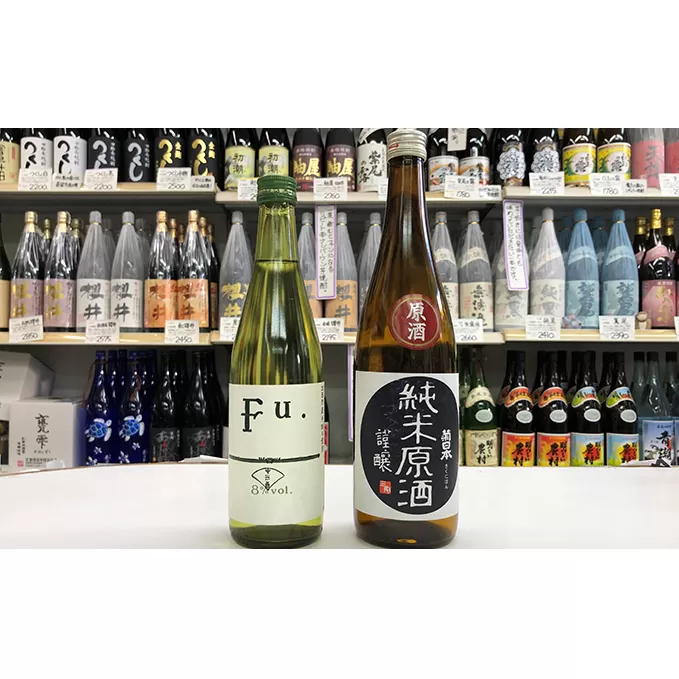 酒セット 低アルコール 2種 詰め合わせ 純米酒 Fu. 500ml 菊日本 720ml セット コタニ 清酒 お酒 酒 アルコール 日本酒 低アルコール日本酒 飲み比べセット 飲み比べ ギフト 贈り物 プレゼント