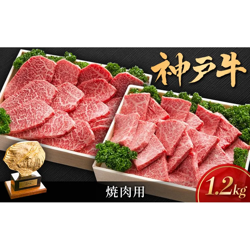 神戸ビーフ 焼き肉用 セット 詰め合わせ 1.2kg KSYS5 肩ロース ロース 肩肉 もも肉 神戸牛 和牛 国産牛 国産牛肉 牛肉 牛 肉 お肉 焼き肉用肉 焼き肉 焼肉 焼肉用肉 ロース肉 牛ロース 牛ロース肉 アウトドア キャンプ