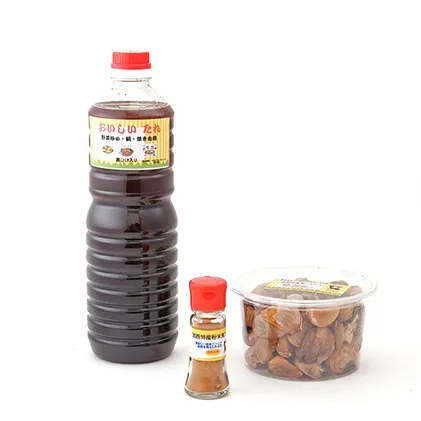 黒にんにく 300g・調味料 セット　兵庫県加西市特産　お取り寄せ ご当地 グルメ 特産 健康 ニンニク 日用品 鍋の元 発酵 発酵食品 薬味 加工食品 たれ