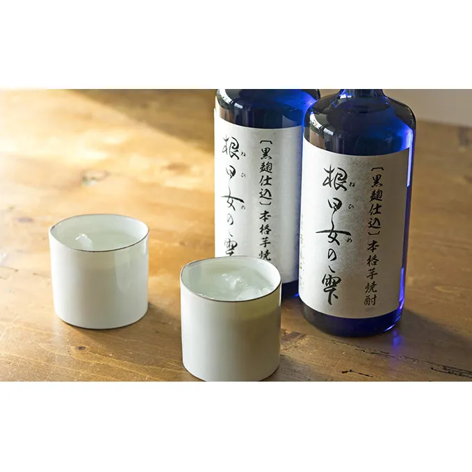〔黒麹仕込〕本格芋焼酎　根日女の雫　720ml×2本 お酒 酒 いも 