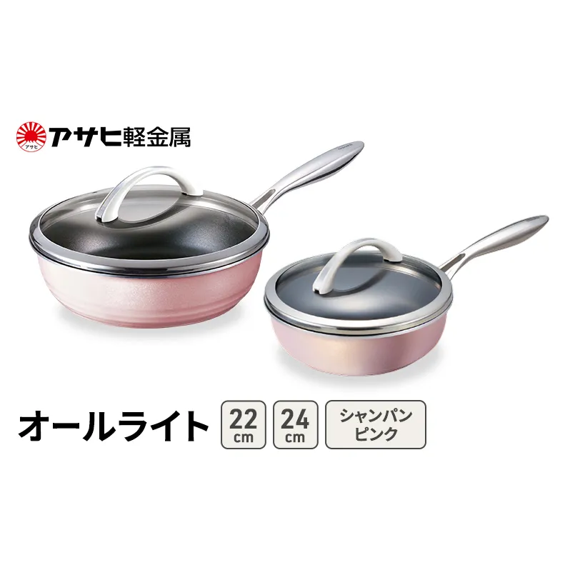 期間限定寄附額 [ オールライト (24) (22) シャンパンピンク ] アサヒ軽金属 