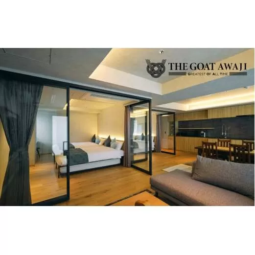 THE GOAT AWAJI（ザ ゴート アワジ） 宿泊券 メイン・プレミアム2階/3階 フロア貸切 1泊2食付き 淡路島