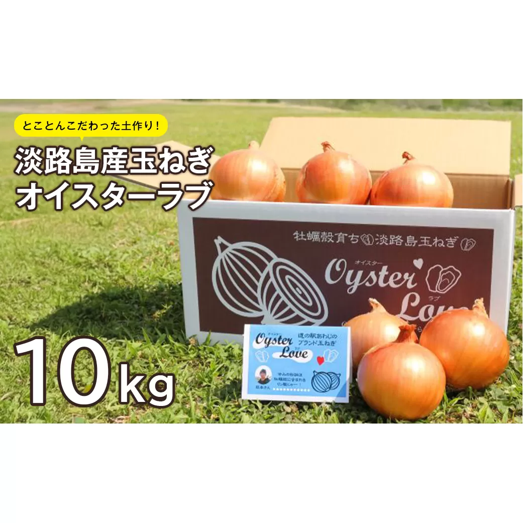 淡路島産玉ねぎオイスターラブ 10kg箱　[玉ねぎ たまねぎ 玉ねぎ たまねぎ]