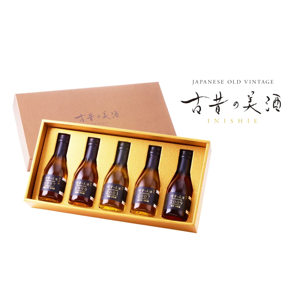 純米古酒５銘柄セット　古昔の美酒「純米」　日本酒 飲み比べ