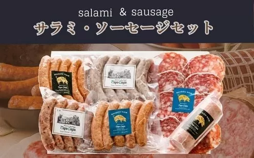 J57　サラミ・ソーセージセット 【 ソーセージ サラミ ウインナー セット おつまみ レストラン ドイツ イタリア 】