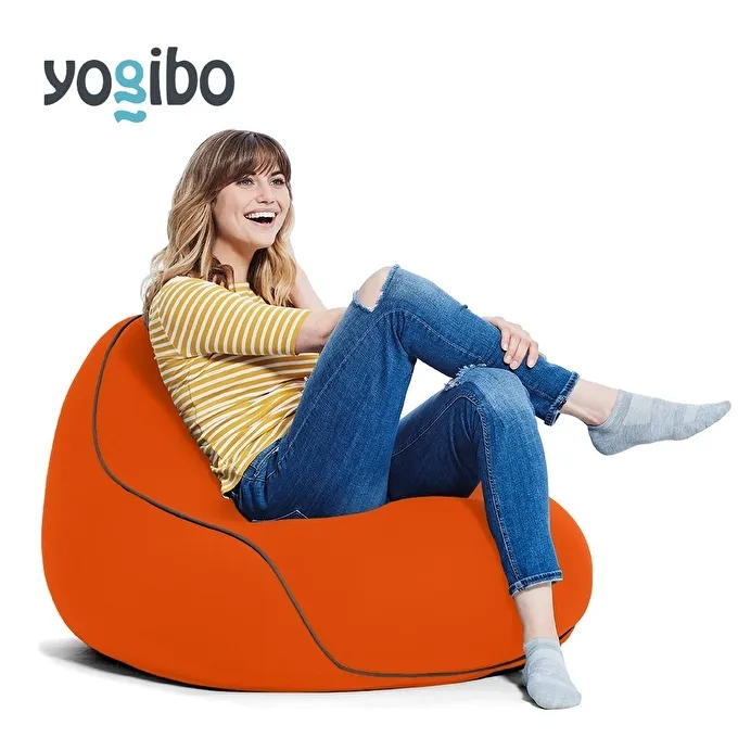 ヨギボー Yogibo Lounger ( ヨギボーラウンジャー ) オレンジ インテリア 寝具 ファッション 