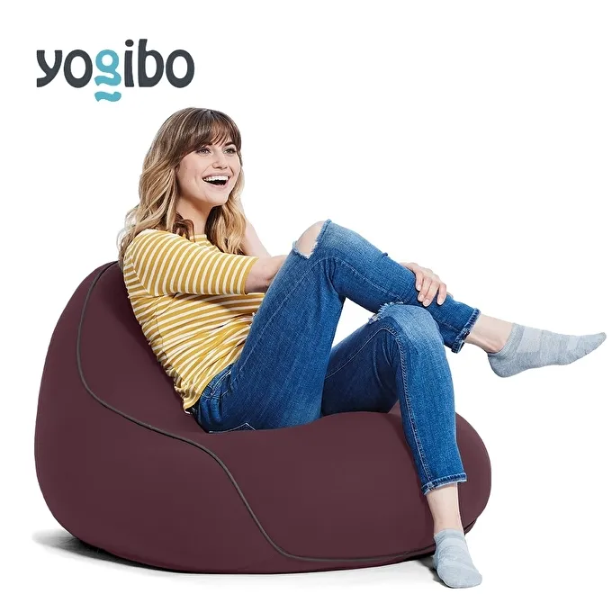 ヨギボー Yogibo Lounger ( ヨギボーラウンジャー ) ディープ・パープル インテリア 寝具 ファッション 