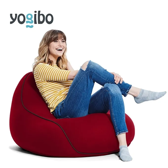 ヨギボー Yogibo Lounger ( ヨギボーラウンジャー ) ワインレッド インテリア 寝具 ファッション 