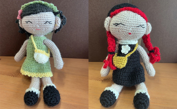 編みぐるみ人形 [ぬいぐるみ 手編み オリジナル かぎ針 手作り