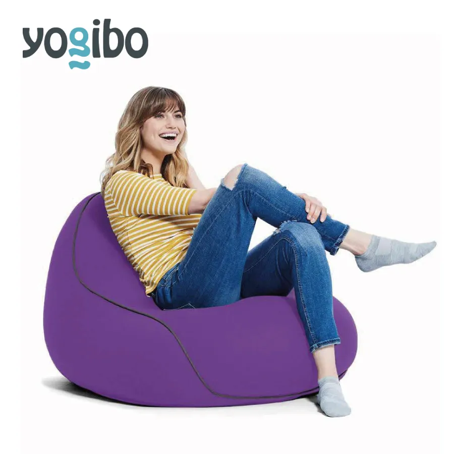 ヨギボー Yogibo Lounger ( ヨギボーラウンジャー ) パープル インテリア 寝具 ファッション