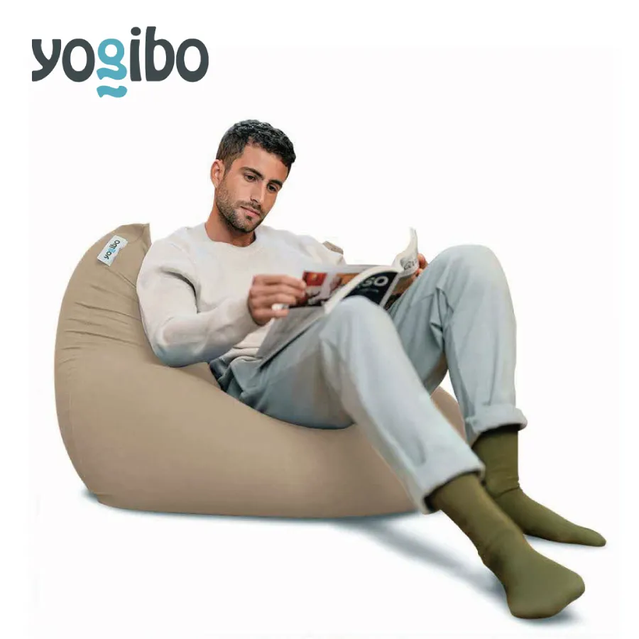  ヨギボー Yogibo Mini ( ヨギボーミニ ) ライトグレー インテリア 寝具 ファッション  