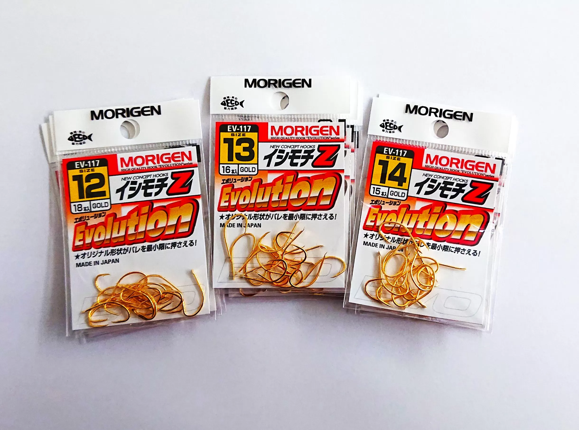 もりげん(MORIGEN)　釣針　イシモチZ　9枚セット(12号・13号・14号/各3枚) ［ 釣り　釣り針　海釣り］