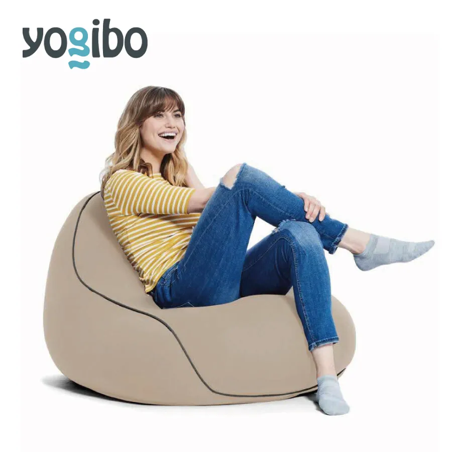 ヨギボー Yogibo Lounger ( ヨギボーラウンジャー ) ライトグレー インテリア 寝具 ファッション