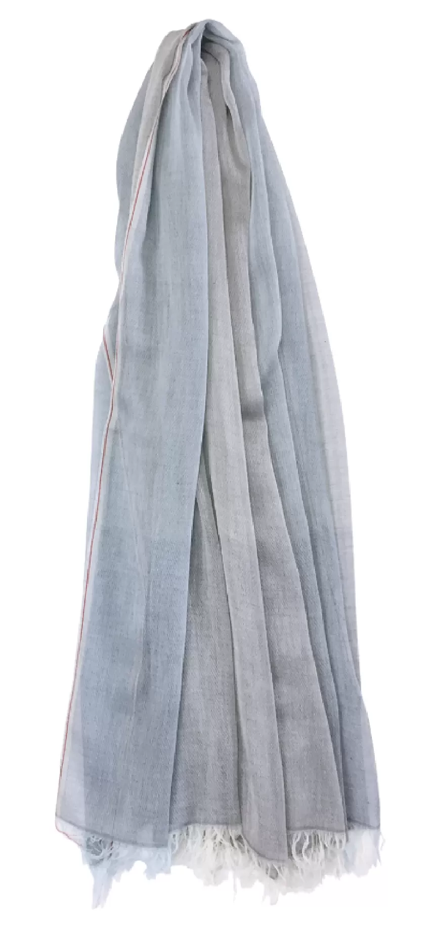 播州織ストールorit.（ユウ）ネイビー [大判 日本製 綿100% コットン100% パステルカラー ファッション小物 洗える 洗濯可]