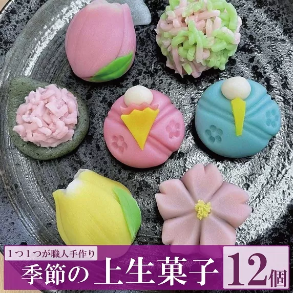 季節の上生菓子12個セット