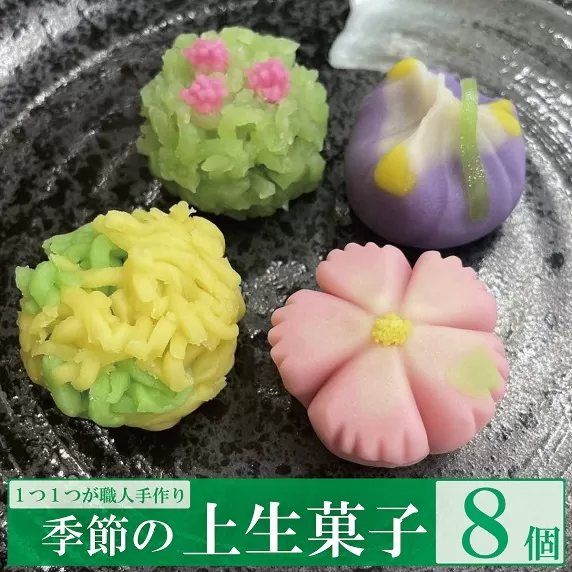 季節の上生菓子8個セット