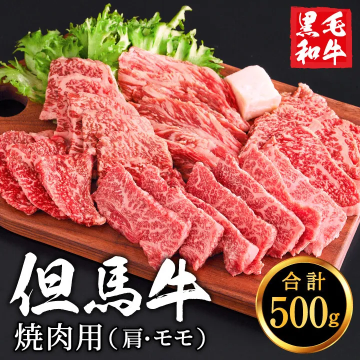 【累計2万パック突破!】但馬牛経産牛 焼肉用(肩・モモ)500g 010AA05N./焼肉セット 黒毛和牛 いちかわ精肉店 経産牛 牛肉 国産 bbq バーベキュー 焼き肉セット アウトドア キャンプ 冷凍 焼き肉用