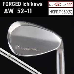 【地クラブ（兵庫市川）】FORGED Ichikawa「AW52-11」【NSPRO950(S)】079HB03N.／ゴルフ ゴルフクラブ ウェッジ