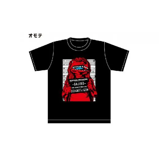 アメコミ風ガジロウTシャツ赤 S