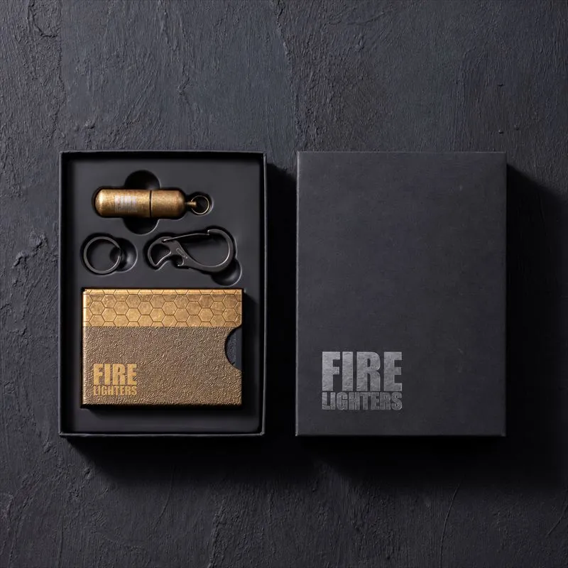 Niche Box Set 【真鍮バレル】アウトドア キャンプ キャンプ用品 キャンプギア アウトドア用品 焚き火 焚火 火起こし ギアセット