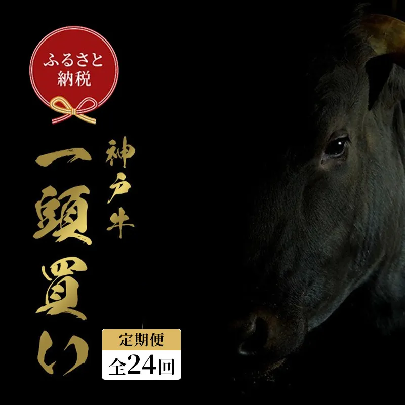 【和牛セレブ】 神戸牛一頭分のセレブ体験（24分割納品コース） 牛肉 肉 神戸ビーフ 神戸肉 定期便