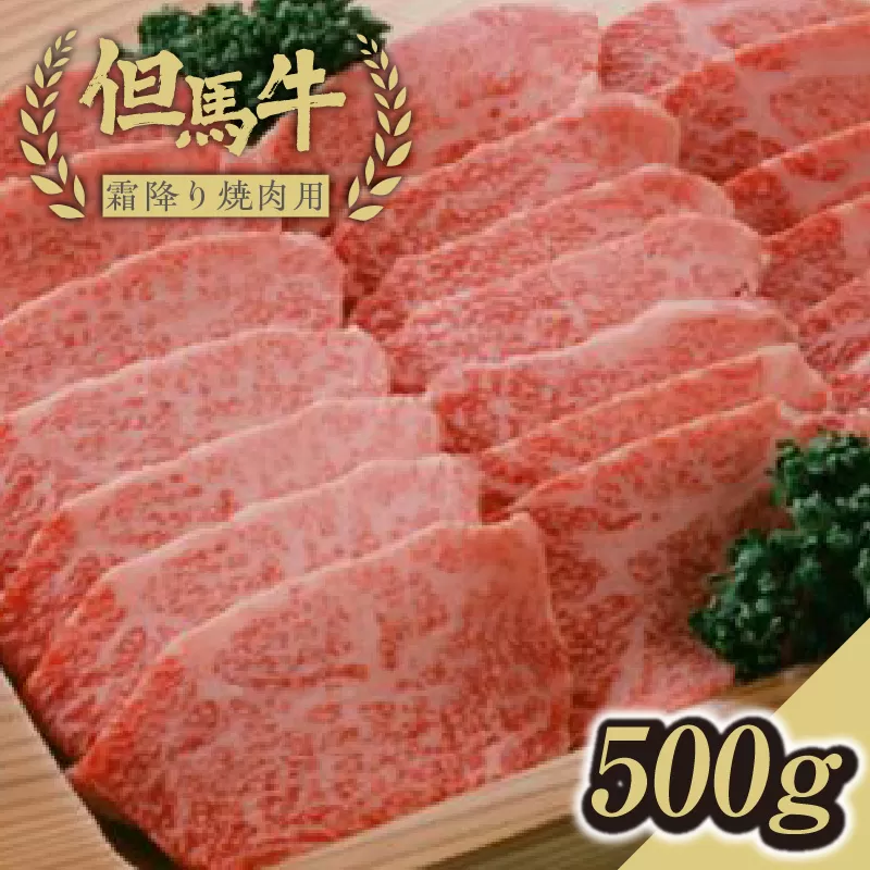 【但馬牛霜降り焼肉用＜500g＞】発送目安：入金確認後1ヶ月程度 配送日の指定はできません。 大人気 人気ふるさと納税 返礼品 おすすめ ランキング しゃぶ 牛肉 ステーキ しゃぶしゃぶ すき焼き 焼肉 但馬 神戸 兵庫県 香美町 但馬牛  29000円 73-04