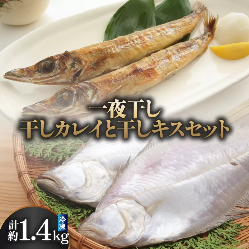 [先行予約][一夜干し 干カレイと干キスセット]9月下旬以降、順次発送予定 山陰沖で水揚げ 干物 ひもの 海産物 海鮮 魚介 焼いたり 空揚げ お酒のお供 ご飯のお供 日本海 香住海岸 香住港 柴山港 兵庫県 香美町 香住 宿院商店 12000円 33-12