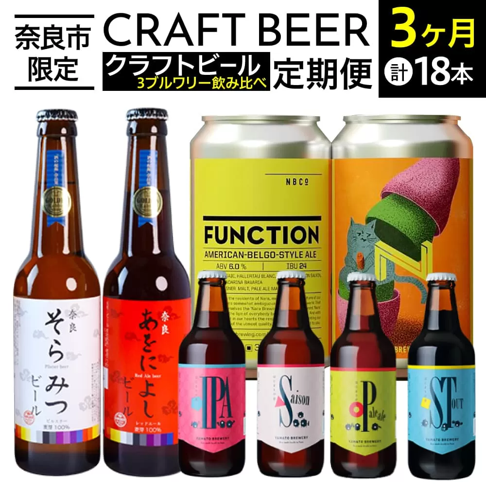 奈良クラフトビールセット RITAマーケティングパートナーズ 奈良県 奈良市 なら 45-009