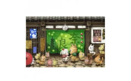 F-61 インチ版画「奈良屋本店」 奈良市 有限会社SOCKS