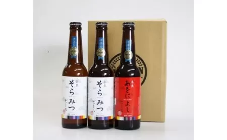 I-134 クラフトビール 紅白3本セット