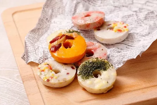 さつま揚げ 【ドーナツみたいなさつま揚げ「ネリング」(8個入り)】 魚万商店 奈良県 奈良市 なら 9-004
