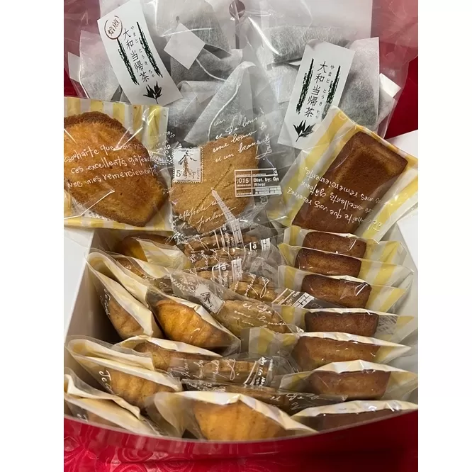 大和当帰　焼菓子　セット　お得セット／エクステ　マドレーヌ　フィナンシェ　クッキー　お茶　プレゼント　お土産　お取り寄せ　奈良県　宇陀市