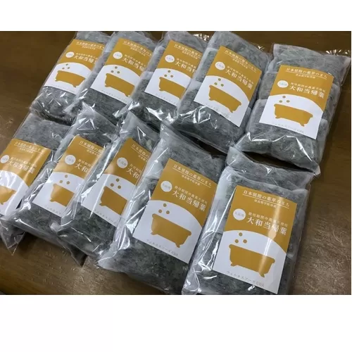 大和当帰 入浴剤 50包（1袋 5包入×10個)/ ウェルネスフーズ UDA ふるさと納税 無添加 有機栽培 おすすめ リラックス ストレス解消 ボディケア 肌荒れ 改善 疲労回復 送料無料 奈良 宇陀