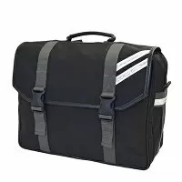 横型リュック　3WAYタイプ　B-205　ブラック／塾バッグ　リュック　ショルダー　レッスンバッグ　通学リュック　スクールバッグ　中学生　高校生　通学かばん　ふるさと納税