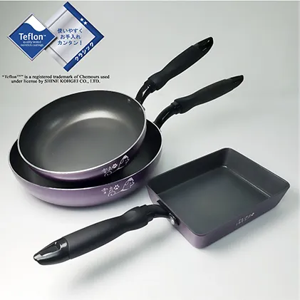 雪丸フライパン3点セット 雑貨 日用品