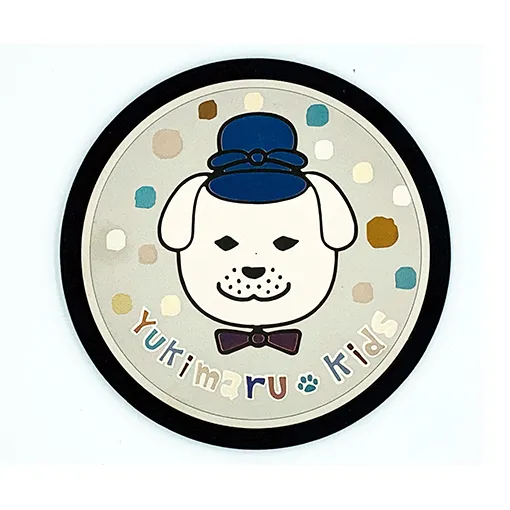 チタン製デザインプレート『雪丸』　1枚　 雑貨 日用品 