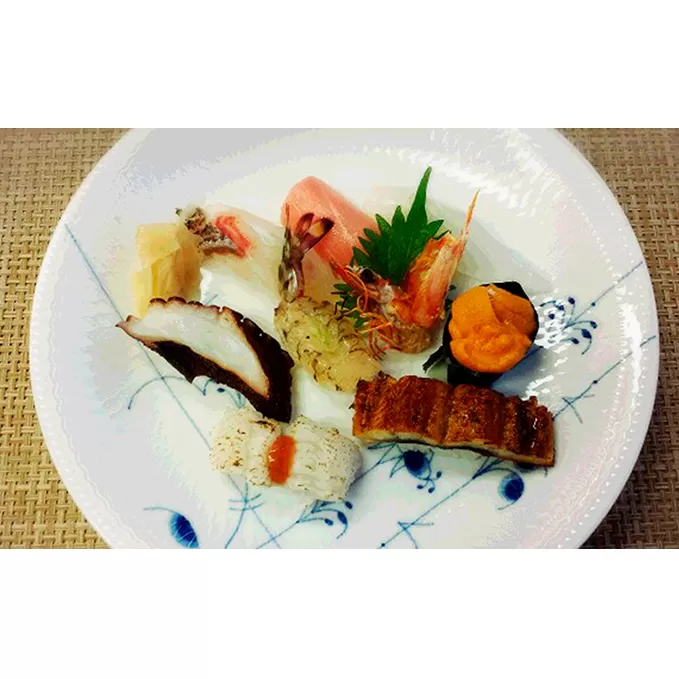 鬼楽　特選上にぎりお食事券（4人前） チケット お寿司 魚介類 