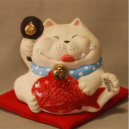 招き猫　ヨクベー インテリア 工芸品 