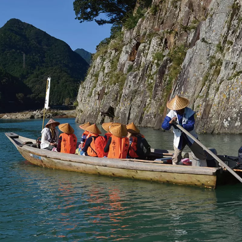 世界遺産巡り 熊野川 川舟下り乗船券（大人1名分）