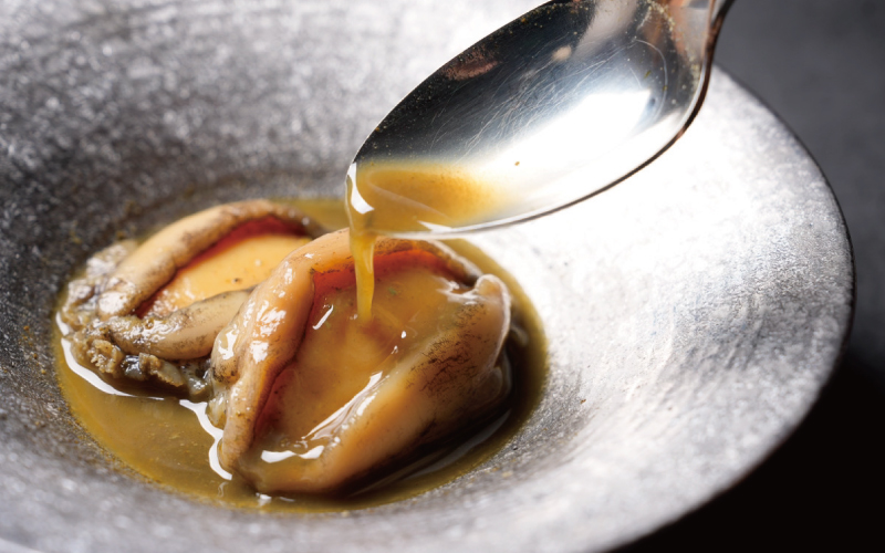 紀州煮アワビ 姿煮 4粒入 計160g 【煎り酒・北山村産じゃばら入