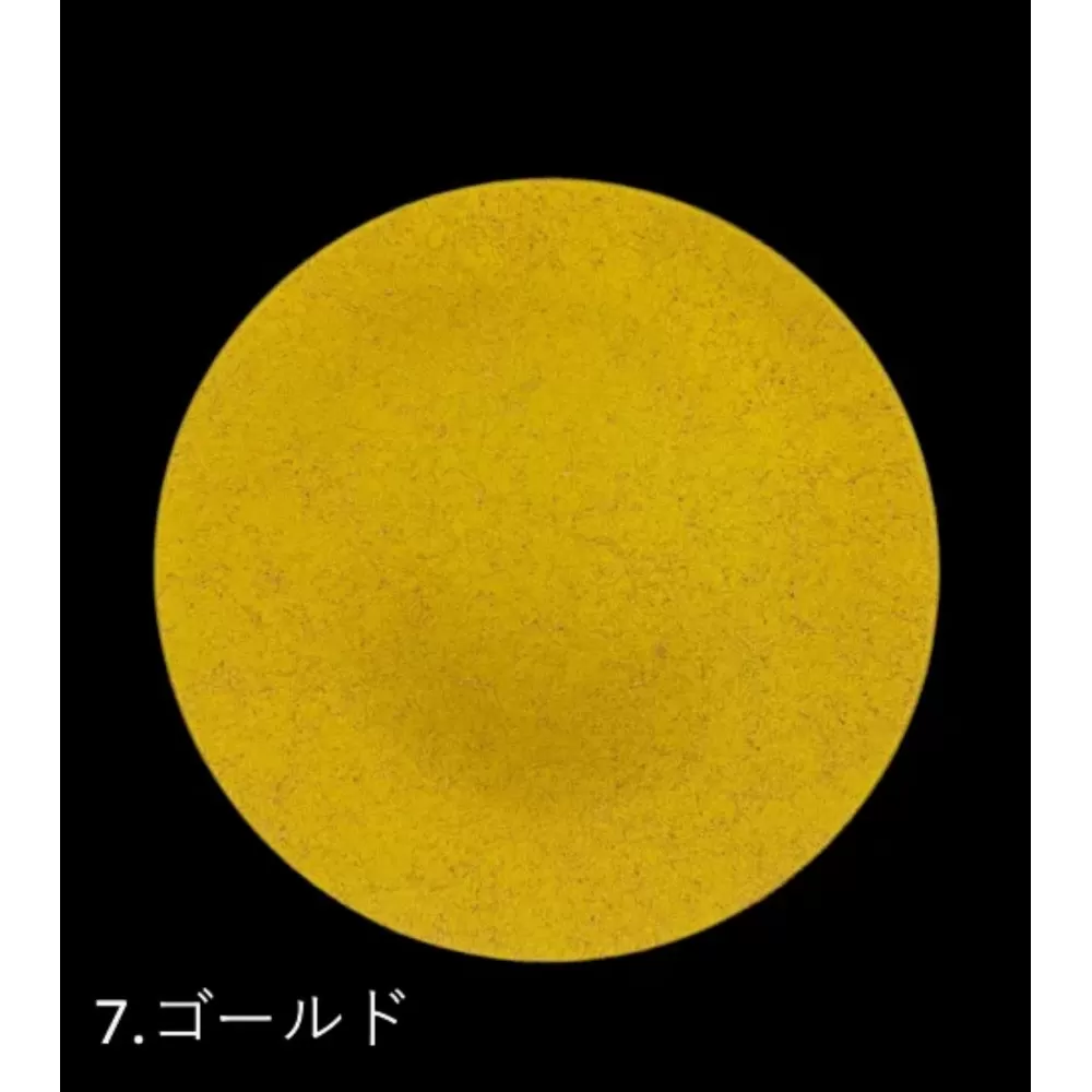 フラットプレート（D）乱糸（マット仕上げ）ゴールド［NF113］