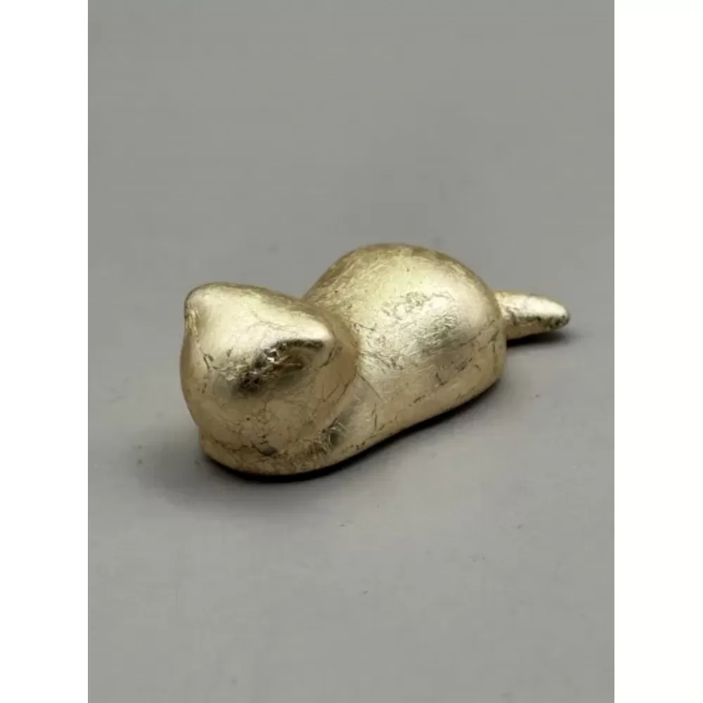 箸置き 猫 箔貼り金［NF235］