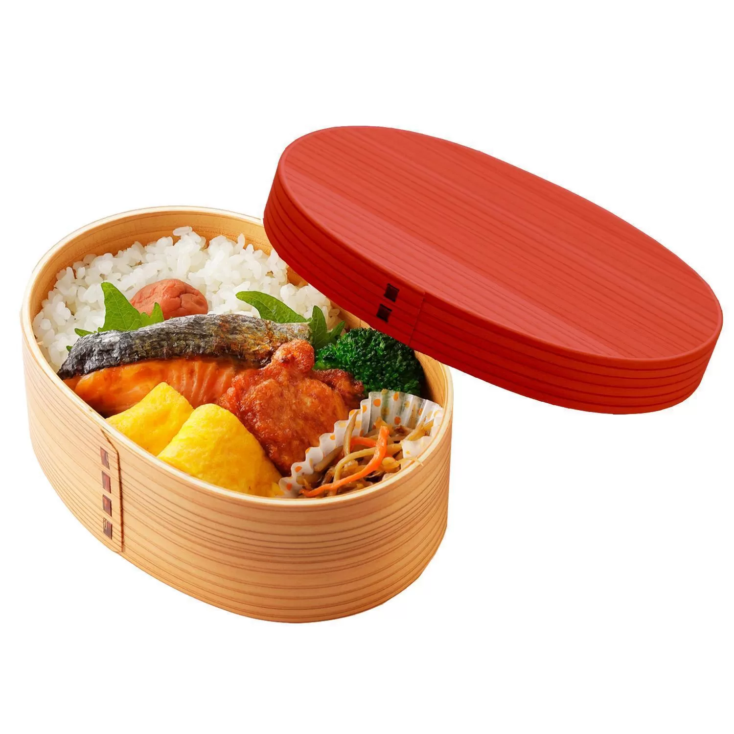 【チェリーピンク】曲げわっぱ 弁当箱 一段 カラー 紀州漆器 伝統工芸